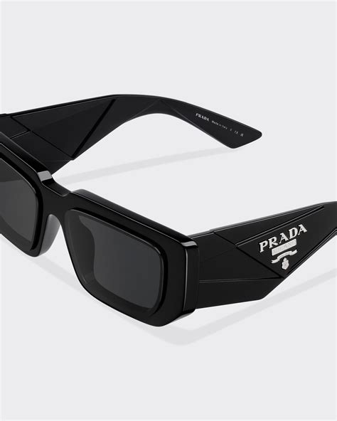 prada spr 22r-f|Slate Gray Lenses Sunglasses With Prada Logo .